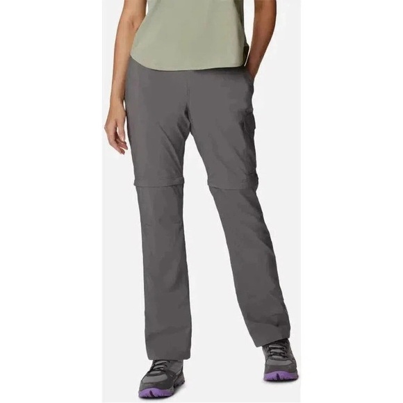 Columbia Titanium‎ Women’s Pants Gray Size 8 Regular gorpcore outdoor stretchy - Picture 1 of 13